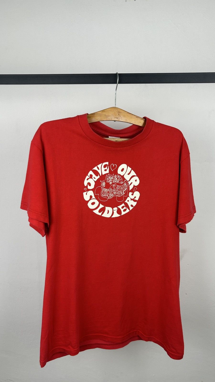Vintage 1990s Save Our Soldiers Size US M / EU 48-50 / 2 - 6 Thumbnail