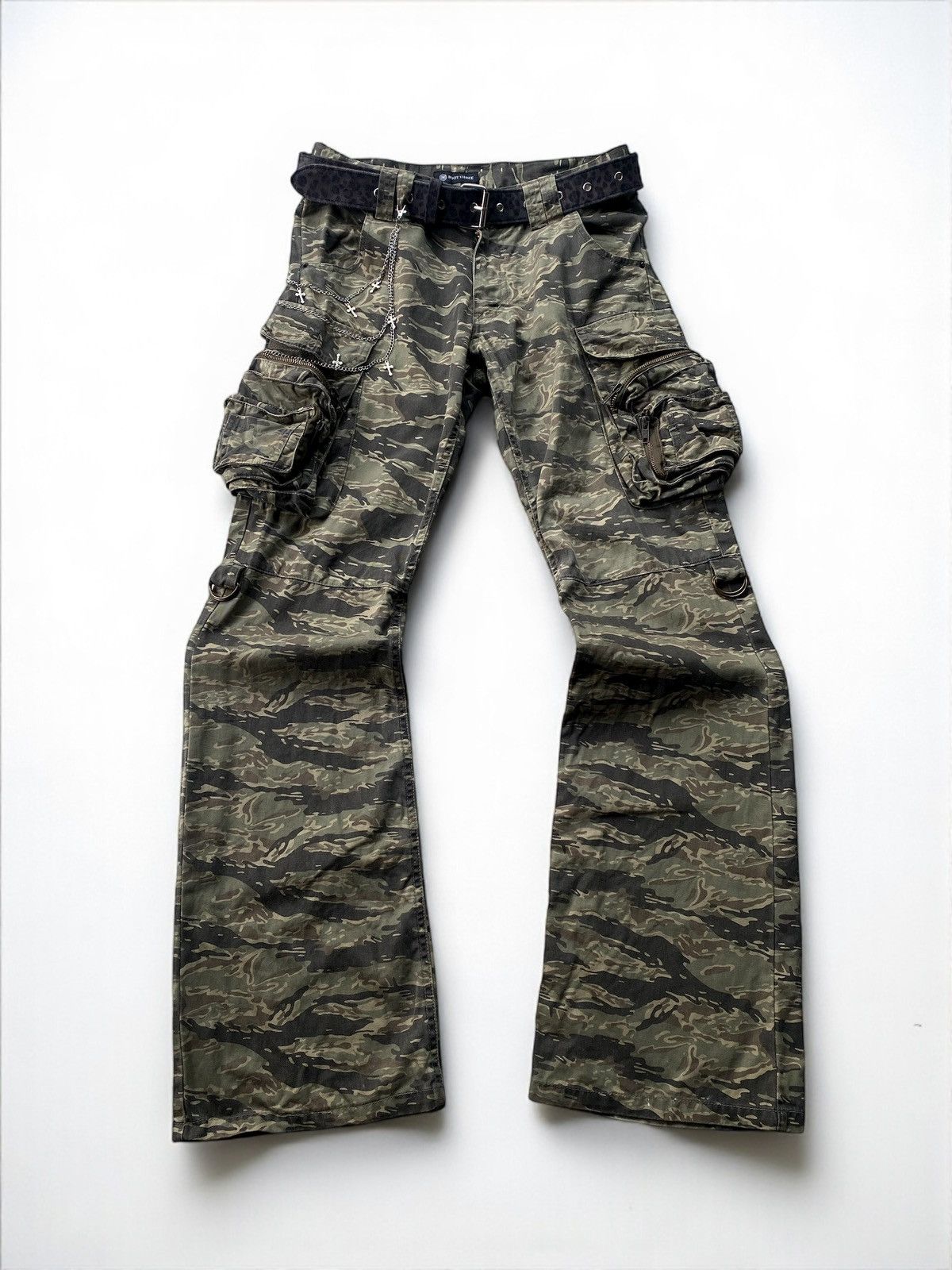 パンツ 00s L.G.B. 9pocket Flared Cargo Pants If Six Was Nine × KMRii × Le Grande Bleu (L.G.B.) G.A.O FLARED