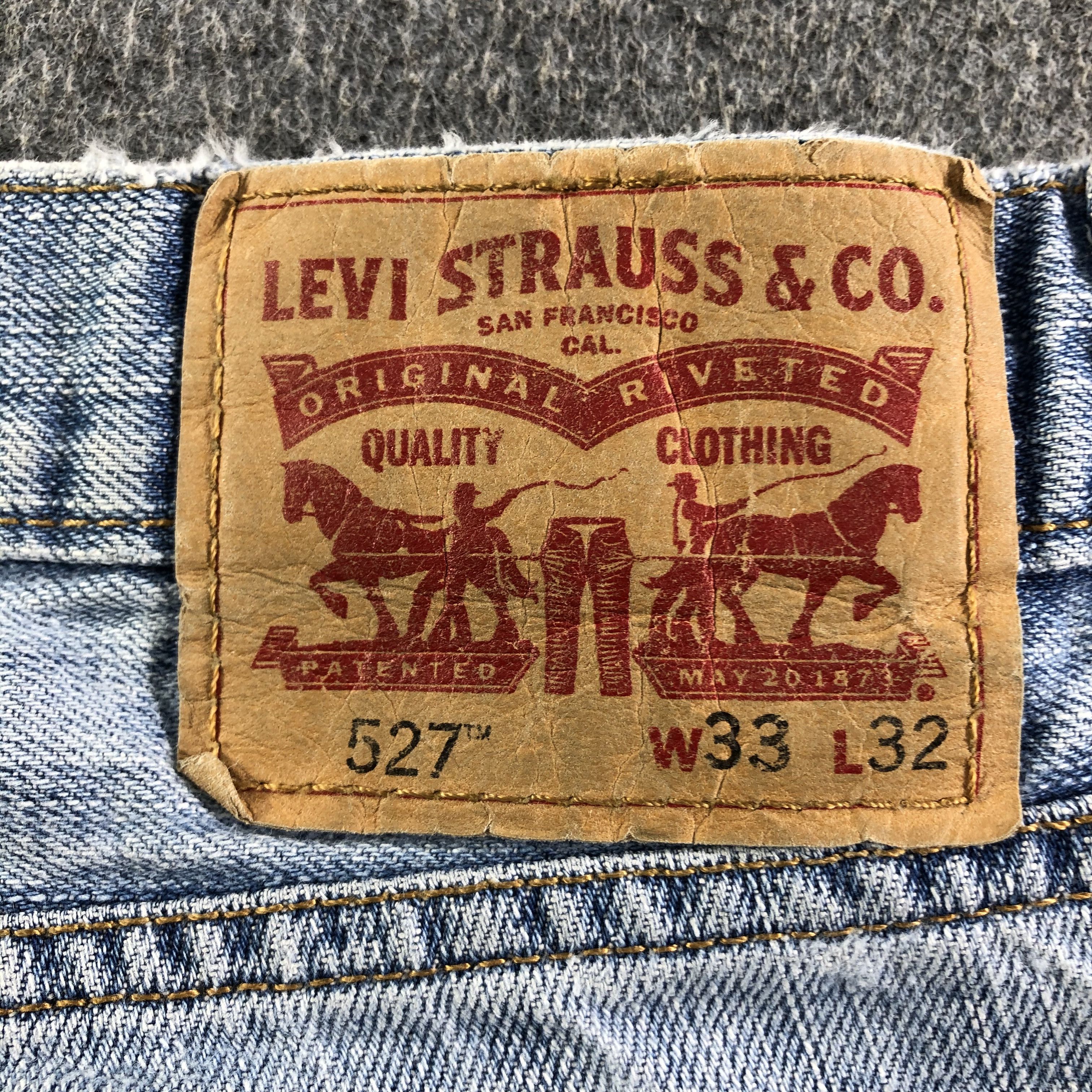 Levi's Vintage Light Wash Levis 527 Jeans-J3469 Size 34" / US 12 / IT 48 - 5 Thumbnail