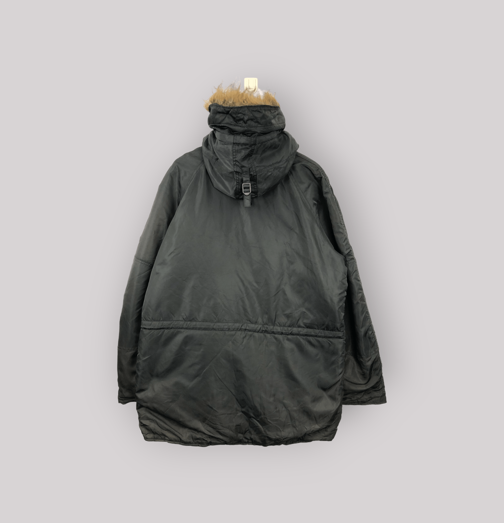 Avirex Vintage 90s Avirex Military Hoodie Sherpa Bomber Jacket Size US M / EU 48-50 / 2 - 2 Thumbnail