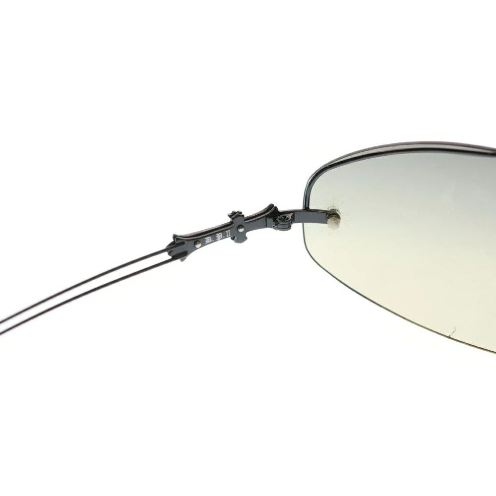 Chrome Hearts CHROME HEARTS DRAG PIPE2 Side Cross Sunglasses Black Size ONE SIZE - 4 Thumbnail