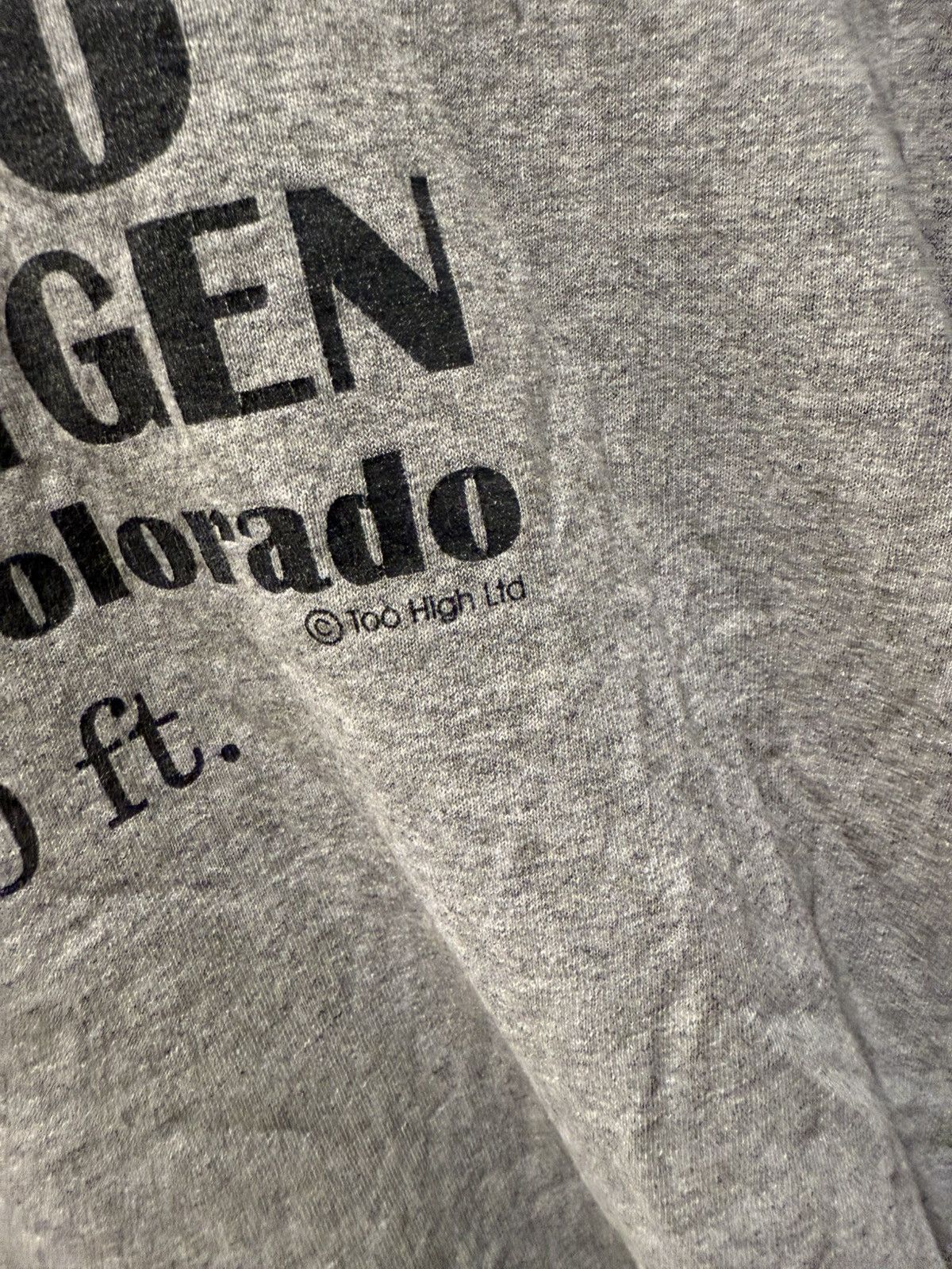 Vintage VTG OUT OF OXYGEN TEE Size US XL / EU 56 / 4 - 3 Thumbnail