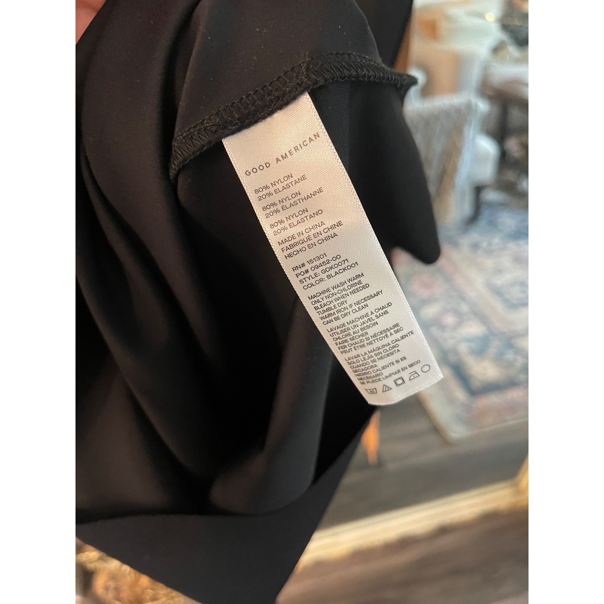 Good American Good American Midi scuba Spaghetti Strap Sz XS Size XS / US 0-2 / IT 36-38 - 6 Thumbnail