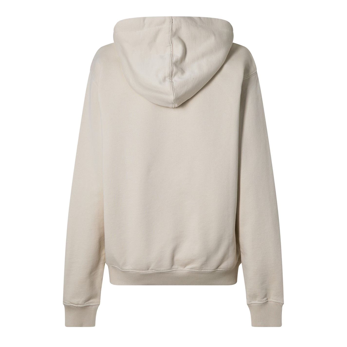 Off-White o1g2r1mq1224 Logo Hoodie in Beige Size XS / US 0-2 / IT 36-38 - 2 Thumbnail