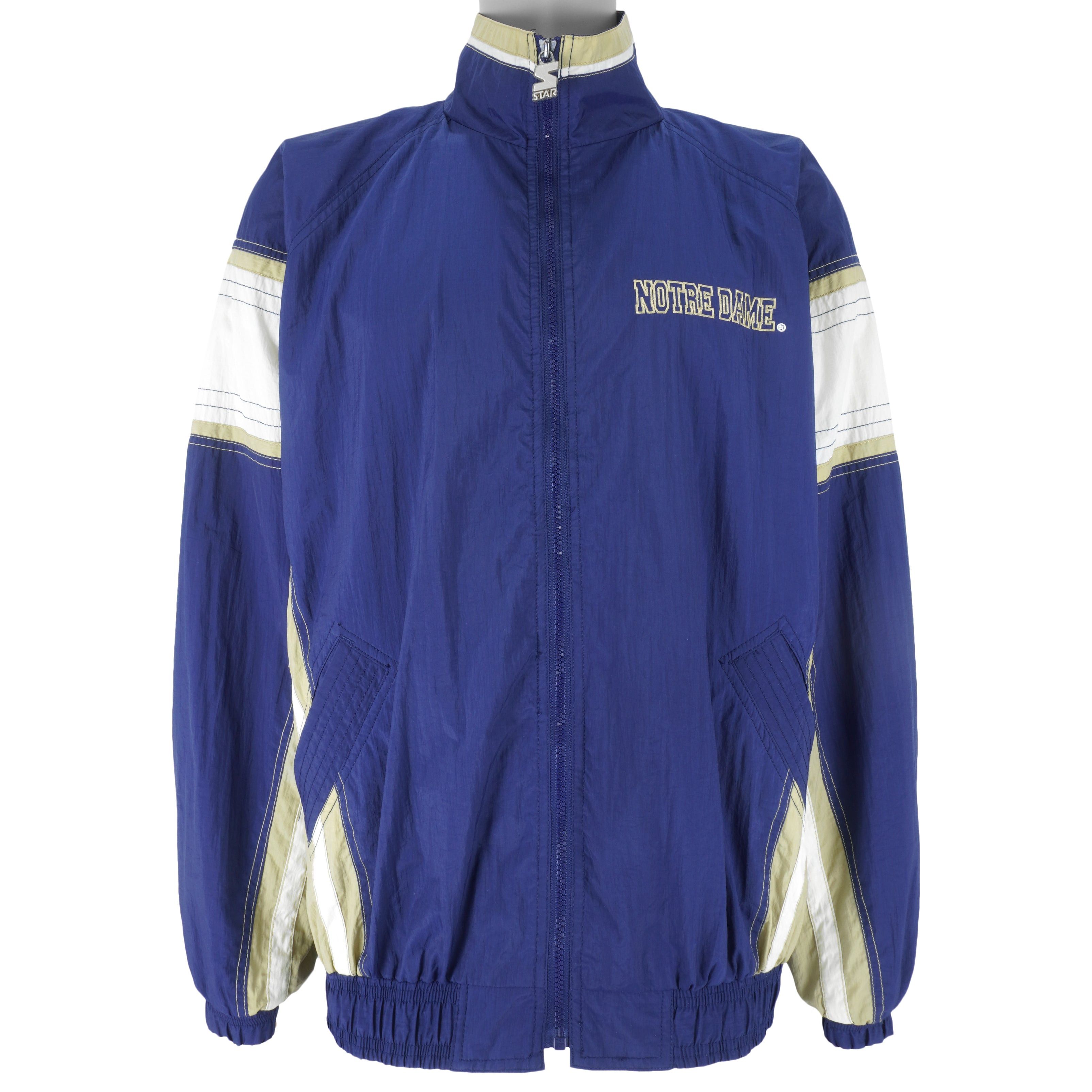 Starter Notre Dame Fighting Irish Windbreaker 1990s Size US XL / EU 56 / 4 - 2 Thumbnail
