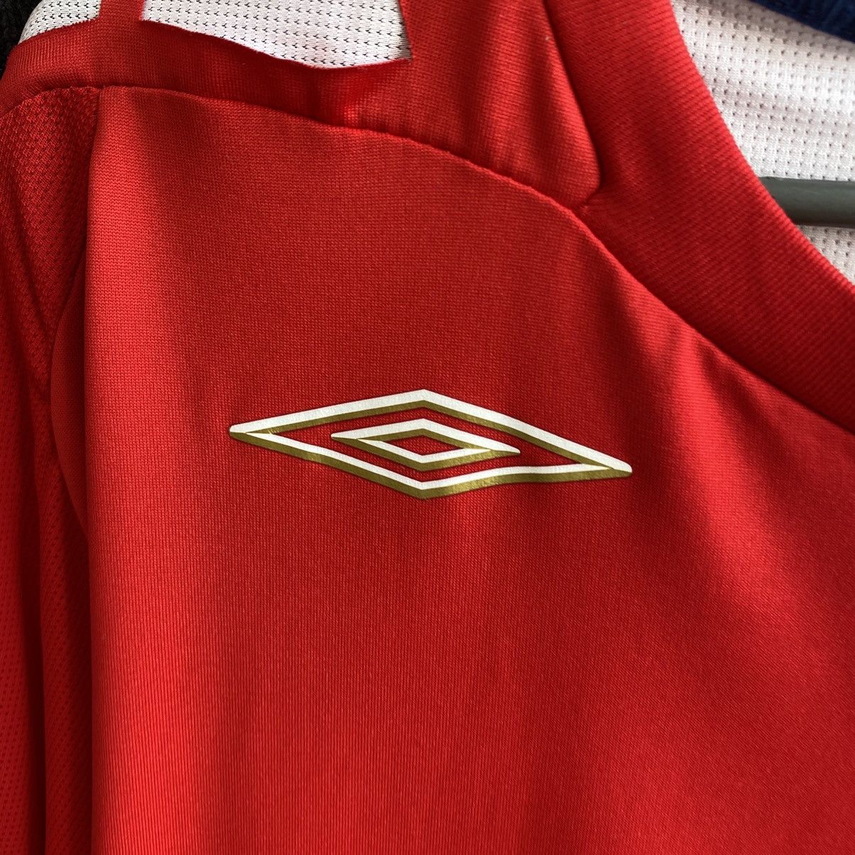 Umbro Vintage Umbro England National 2006 Red soccer jersey Size US XXL / EU 58 / 5 - 4 Thumbnail