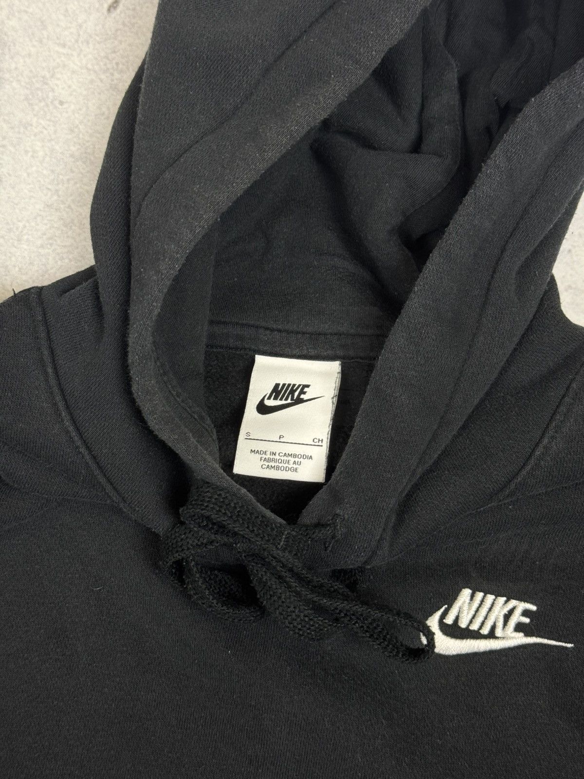 Nike Vintage Nike Small Swoosh Hoodie Size US S / EU 44-46 / 1 - 5 Thumbnail