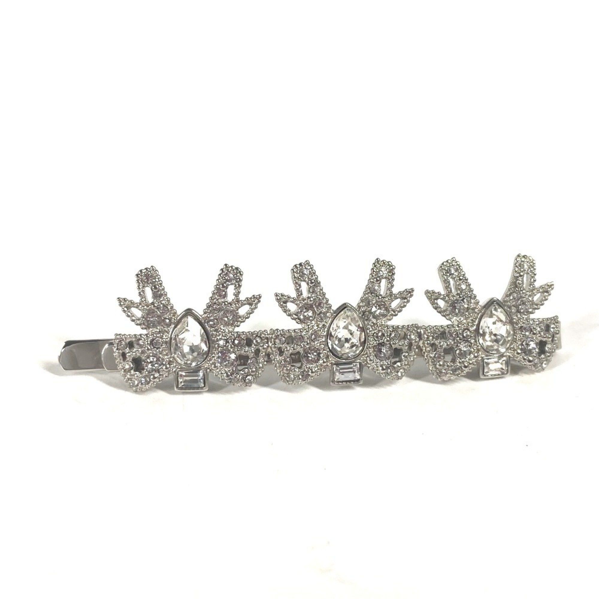 Miu Miu miu miu 5JF031 Ribbon Rhinestone Hair Barrette  display picture 3