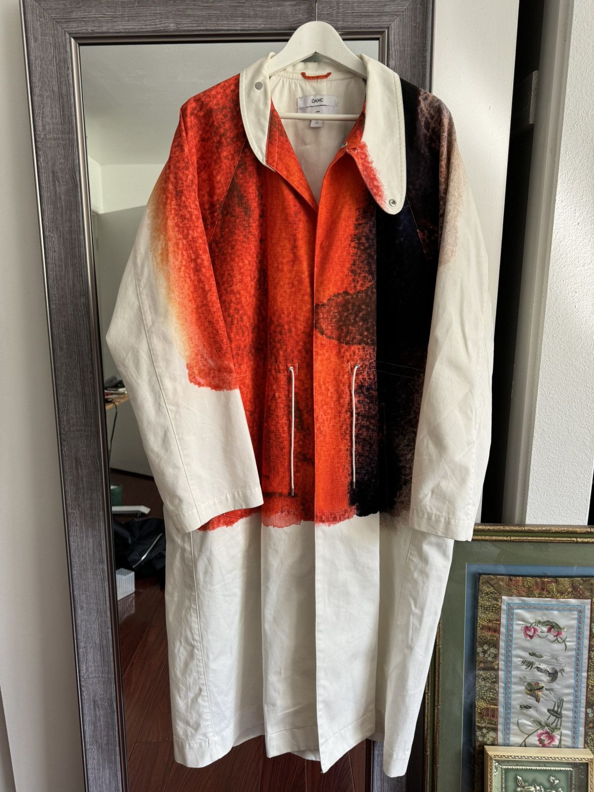 OAMC RETAIL $2100 OAMC PRINTED GALAXY PARKA Size US L / EU 52-54 / 3 - 5 Thumbnail
