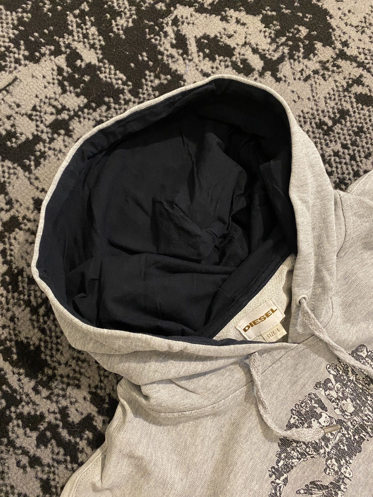 Diesel Diesel Hoodie Logo Japan Y2K Style Size US L / EU 52-54 / 3 - 8 Thumbnail