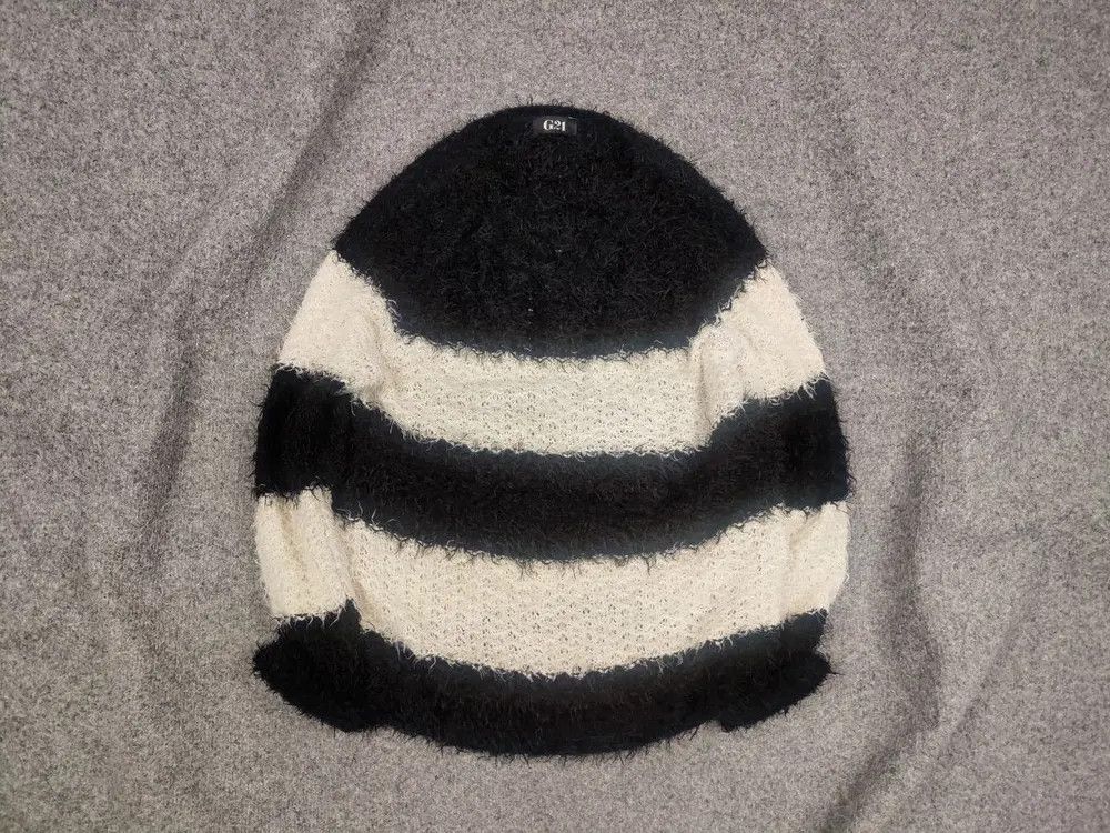 Hysteric Glamour Vintage G21 Japan Hysteric Glamour Style Striped Fur Sweater Size US S / EU 44-46 / 1 - 1 Thumbnail
