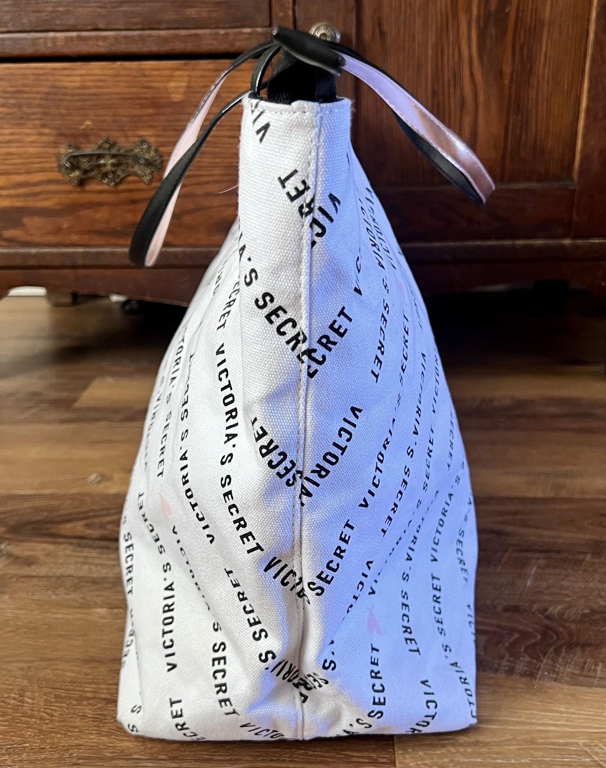 Victoria's Secret Victoria’s Secret Large Canvas Weekender Tote Bag Size ONE SIZE - 3 Thumbnail