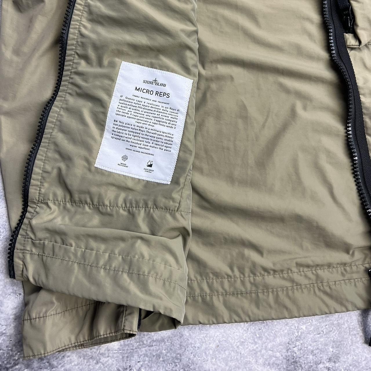 Stone Island Stone island 2017 micro reps zip up waterproof jacket Size US M / EU 48-50 / 2 - 3 Thumbnail
