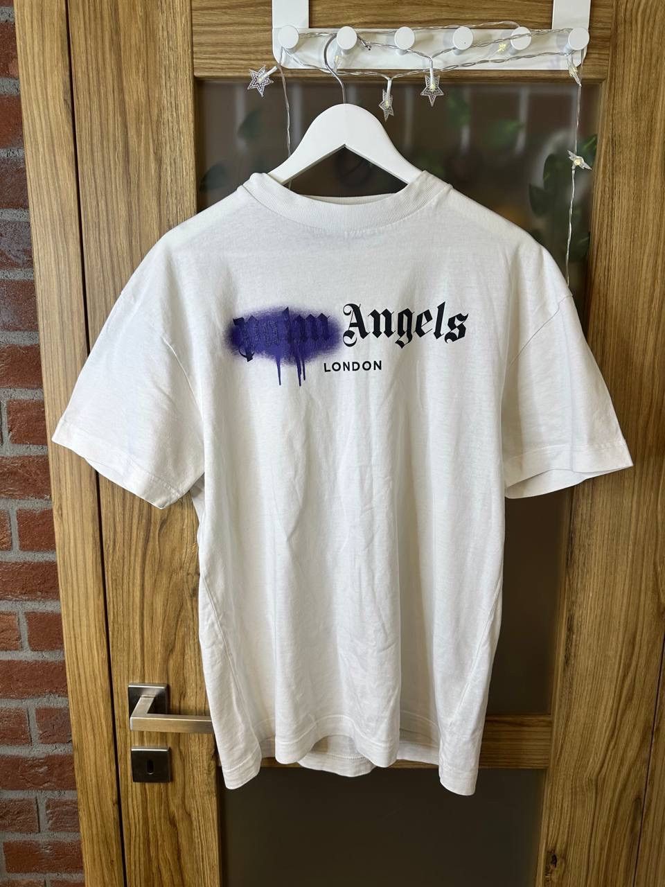 Palm Angels Palm Angels White/Purple Centr Logo M Size US M / EU 48-50 / 2 - 1 Thumbnail