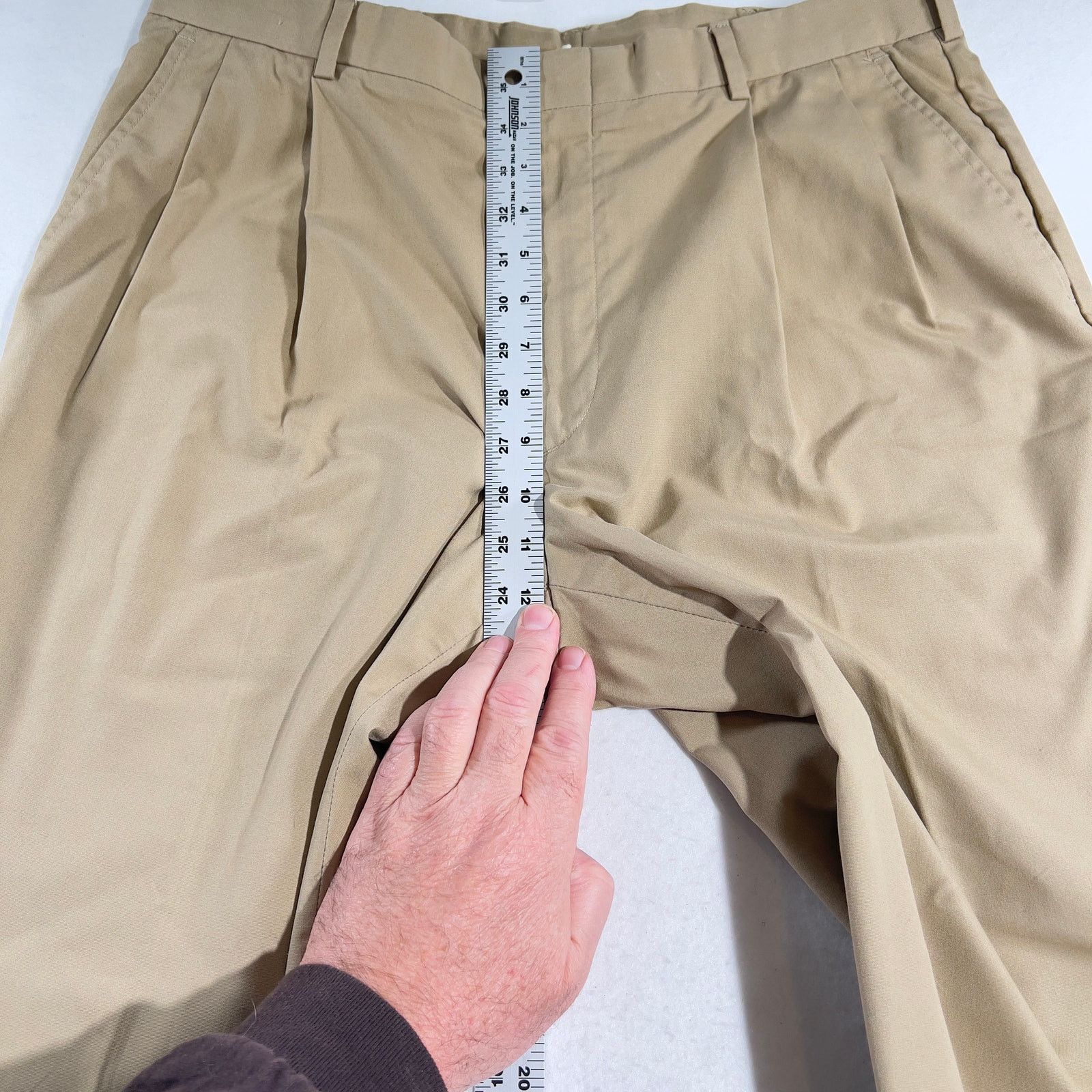 Lands' End Land’s End Chino Pants Men’s 36W Regular x 29L Made In USA Size US 36 / EU 52 - 6 Thumbnail