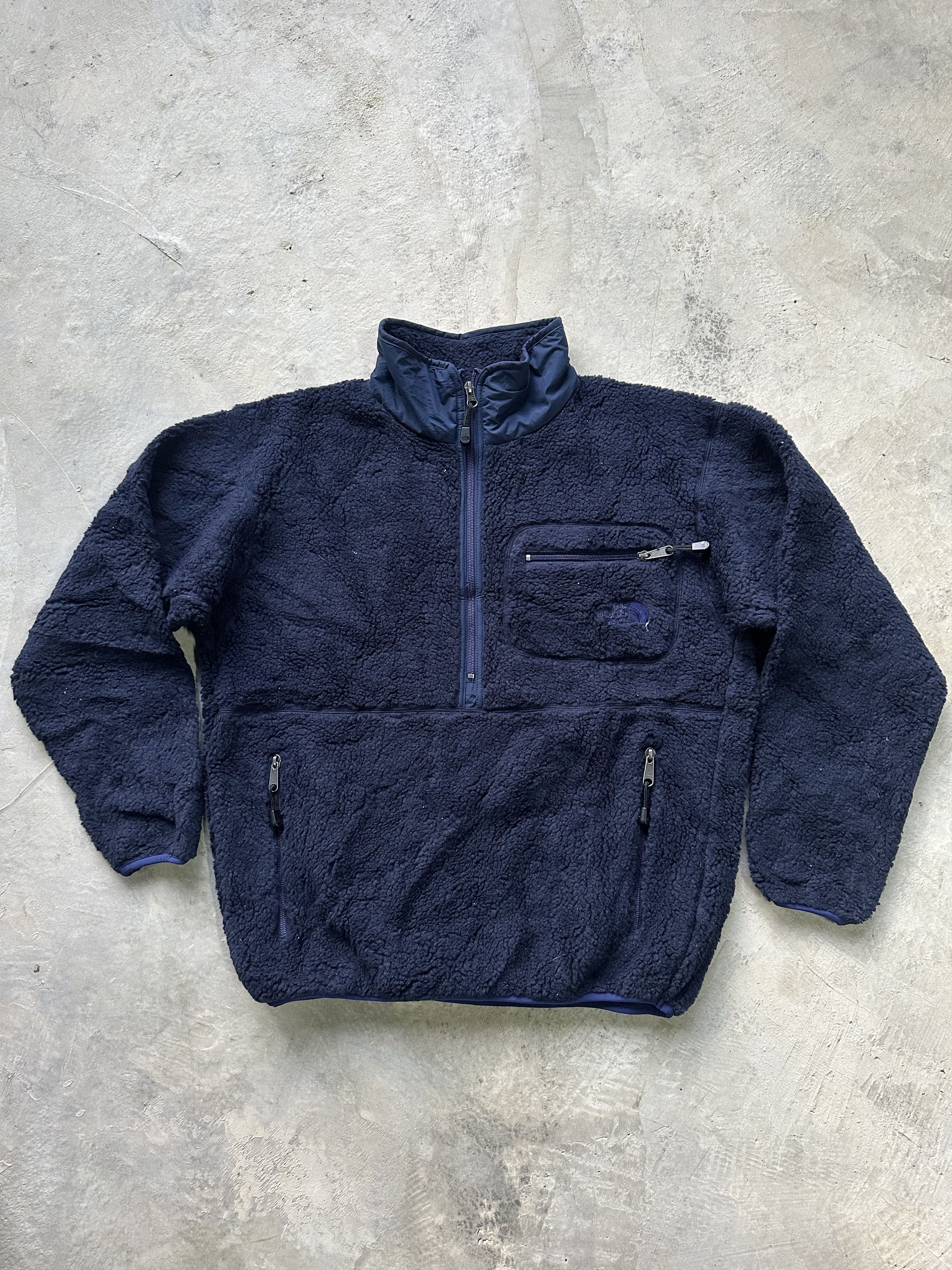 The North Face Vintage The North Face Fleece Half Zipper Jacket Size US L / EU 52-54 / 3 - 1 Thumbnail
