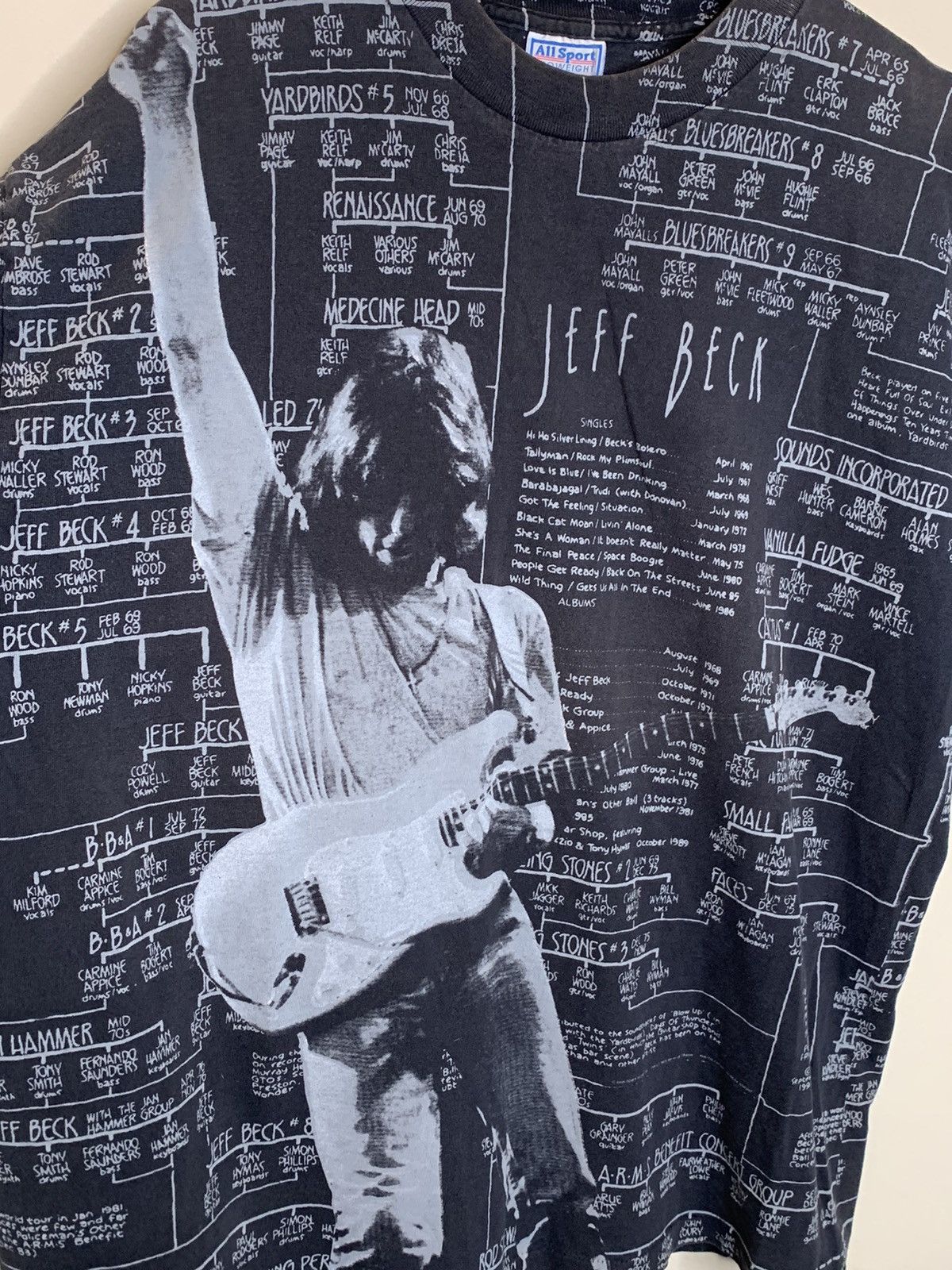 【ヴィンテージ】JEFF BECK ON TOUR T ヴィンテージ】JEFF BECK ON TOUR T ヴィンテージ】JEFF BECK ON TOUR