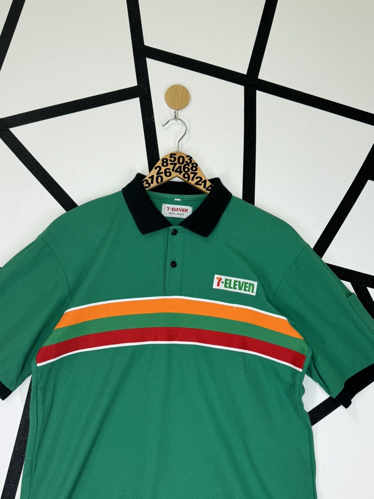 Japanese Brand Vintage 7-Eleven Workers Collection Shirts Size US M / EU 48-50 / 2 - 5 Thumbnail