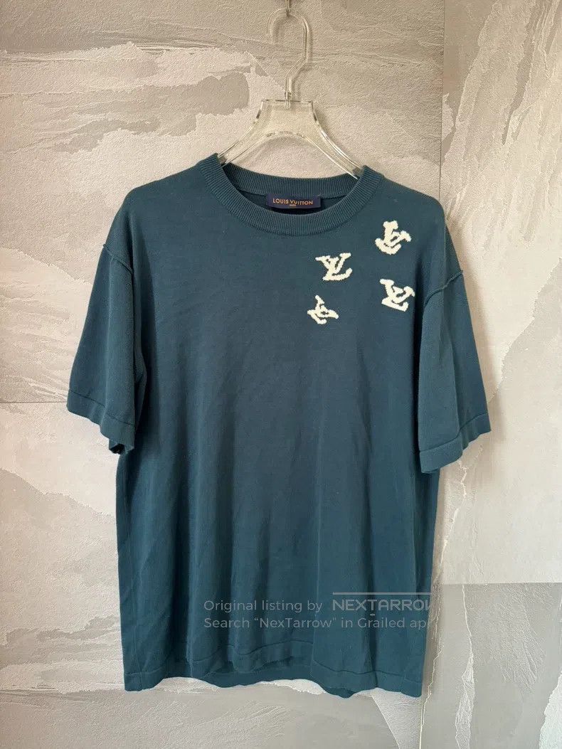 Louis Vuitton Louis Vuitton Pied Piper logo embroidered short sleeve Size US L / EU 52-54 / 3 - 1 Thumbnail