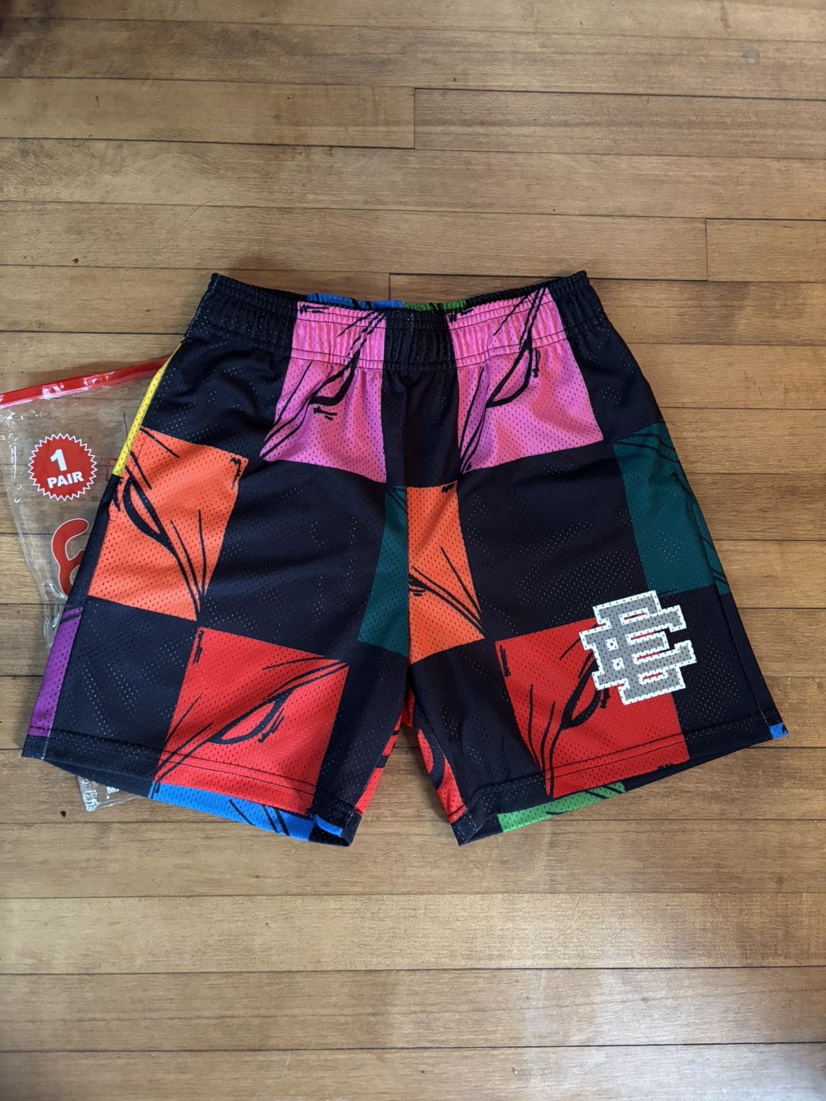 Eric Emanuel × Matty Boy Eric Emanuel x Matty Boy Multi Color 99 eyes Shorts Size US 28 / EU 44 - 3 Thumbnail
