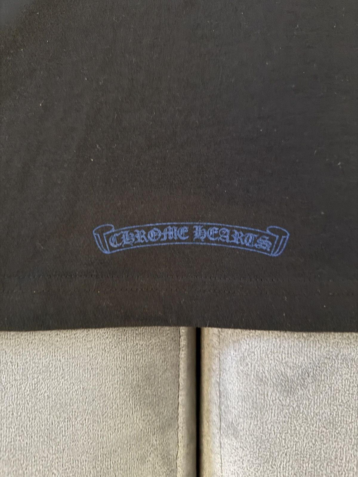Chrome Hearts Chrome hearts blue neck logo tee size M preowned Size US M / EU 48-50 / 2 - 6 Thumbnail