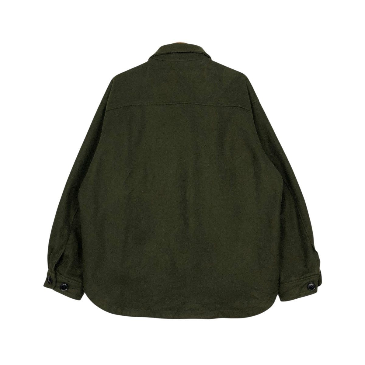 Japanese Brand 🔥VINTAGE WOOL CHORE WORK JACKET RAGEBLUE JPN ISSEY MIYAKE Size US M / EU 48-50 / 2 - 10 Thumbnail