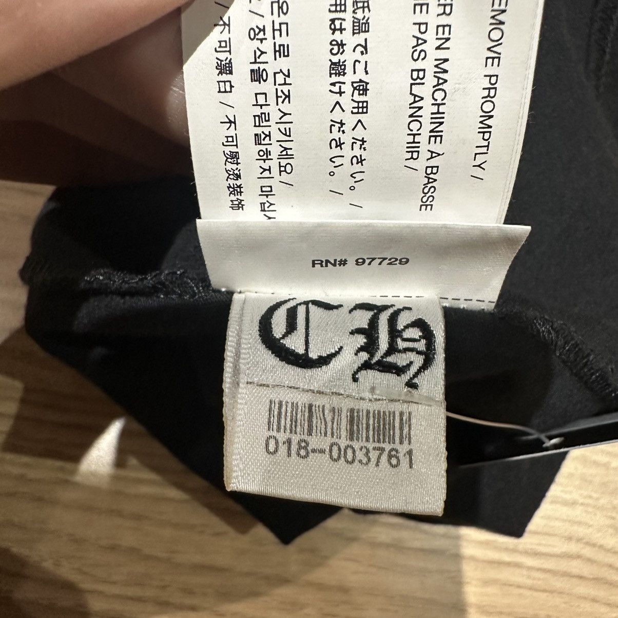 Chrome Hearts Chrome Hearts Fleur Logo Pocket T-shirt Size M Size US M / EU 48-50 / 2 - 5 Thumbnail