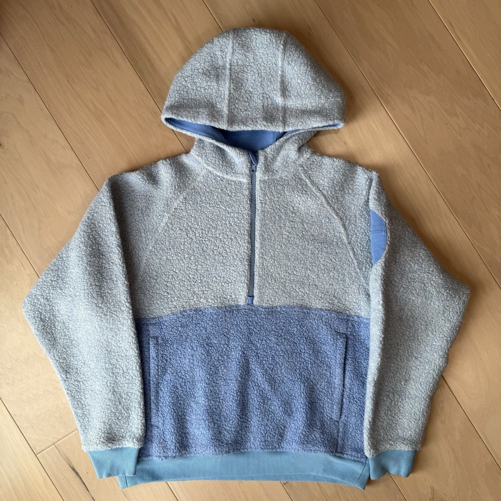 Outdoor Voices Outdoor Voices Megafleece 1/2 Zip Pullover Women's S Blue Size S / US 4 / IT 40 - 2 Thumbnail