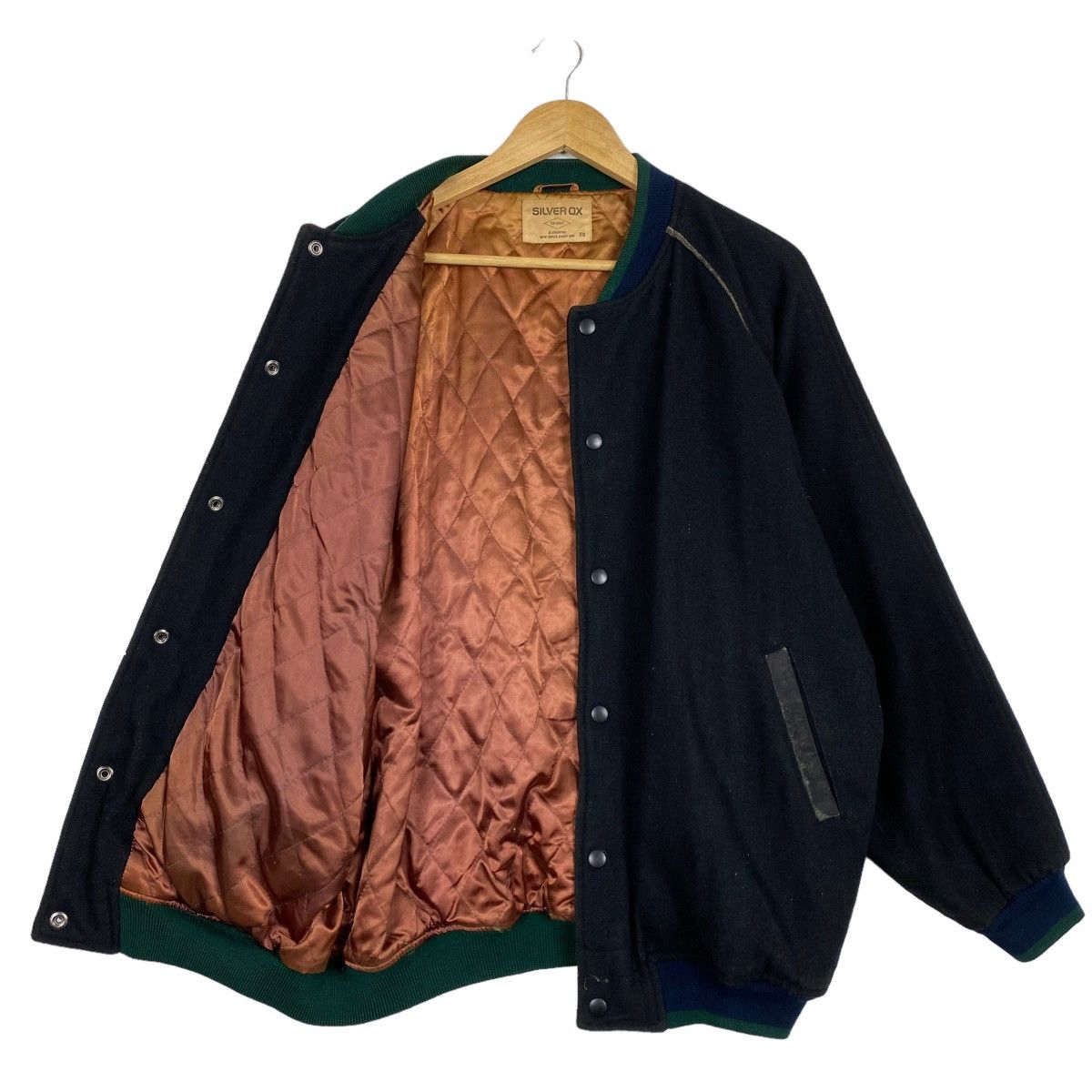 Japanese Brand 💥VINTAGE JUNIOR-BOY COMPANY VARSITY JACKET Size US M / EU 48-50 / 2 - 11 Thumbnail