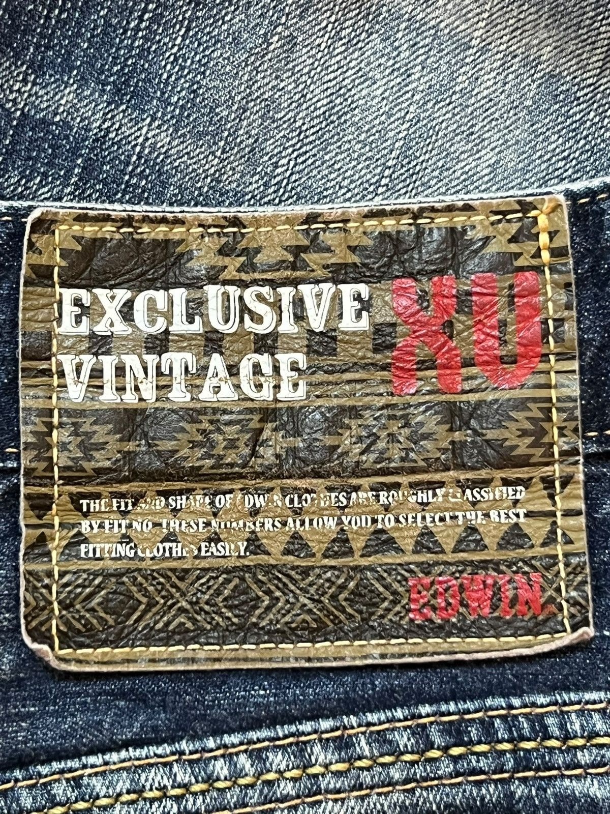 Edwin Bootcut Edwin Exclusive Vintage Japan - Whisker Wash Jeans Size US 32 / EU 48 - 12 Thumbnail