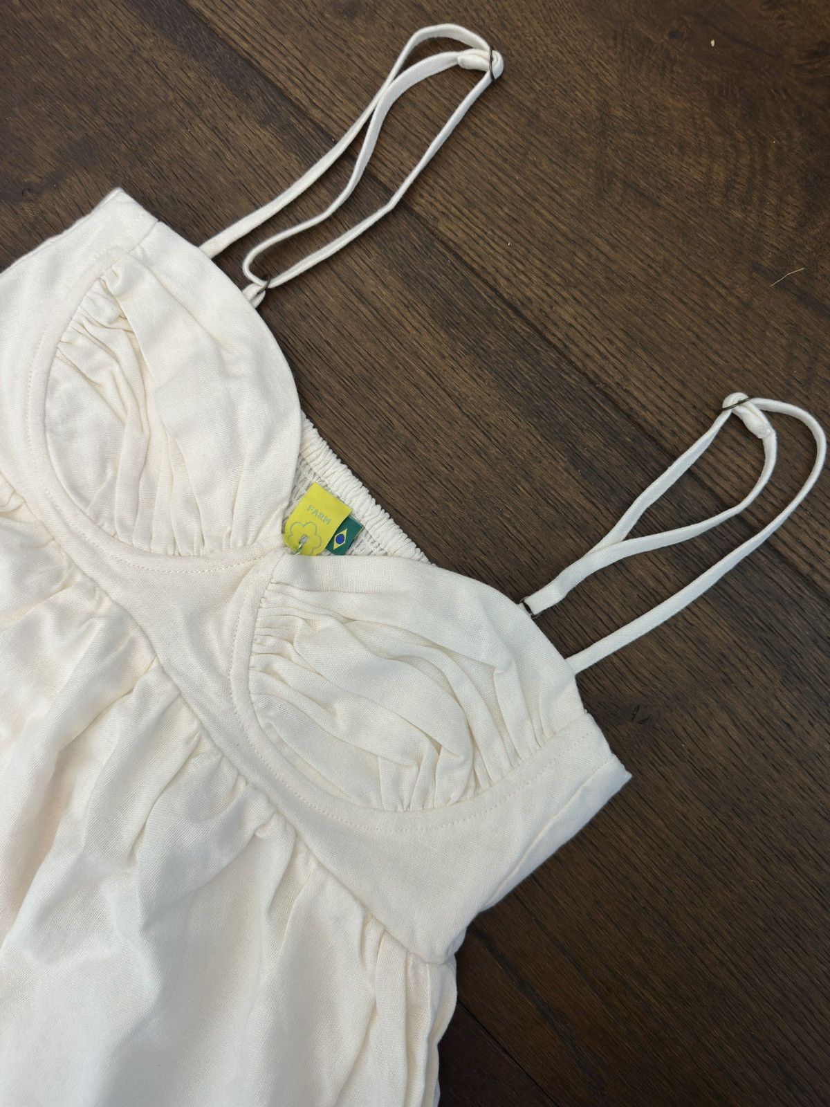 Farm Rio Brand new farm Rio white dress Size XS / US 0-2 / IT 36-38 - 2 Thumbnail