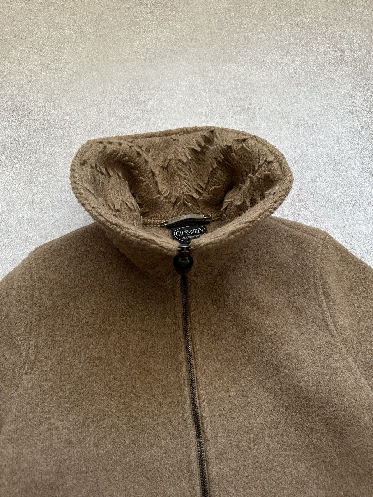 GIESSWEIN Vintage Giesswein Austria Coat Jacket Womens Beige Lana Wool Size S / US 4 / IT 40 - 9 Thumbnail