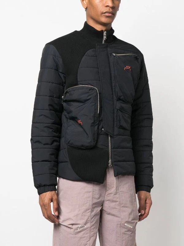 A-COLD-WALL* !DS! A-COLD-WALL* Asymmetric Technical Padded Black Jacket Size US M / EU 48-50 / 2 - 1 Thumbnail