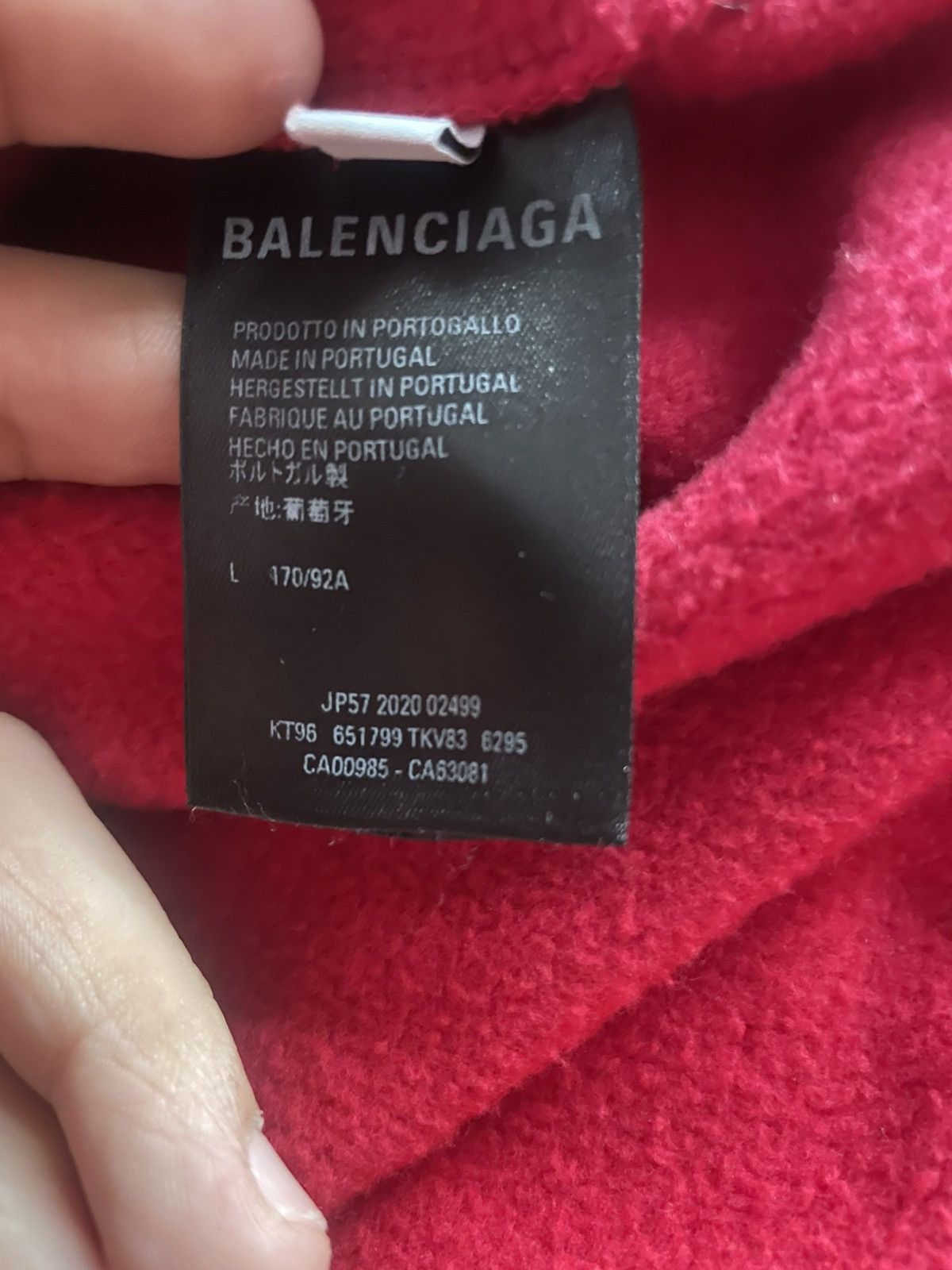 Balenciaga A/W 2021 “Your logo here” balenciaga hoodie Size US L / EU 52-54 / 3 - 3 Thumbnail