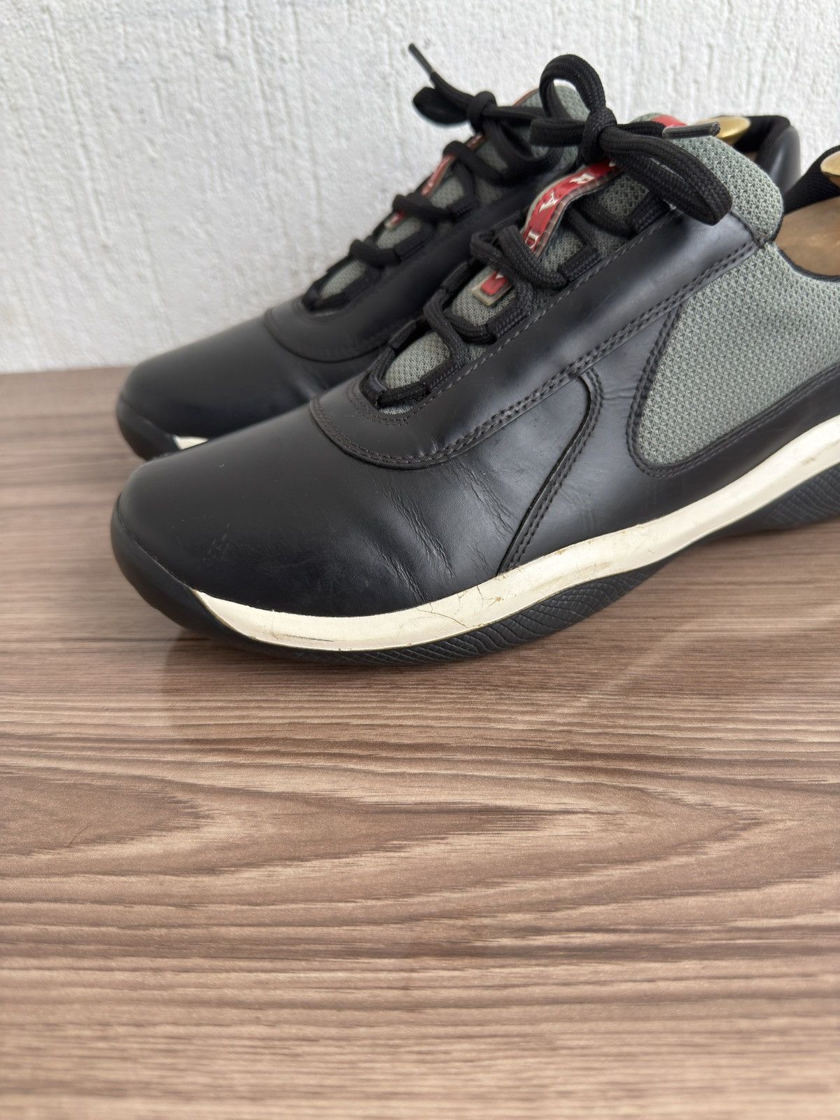 Prada America cup leather trainers Size US 8 / EU 41 - 3 Thumbnail
