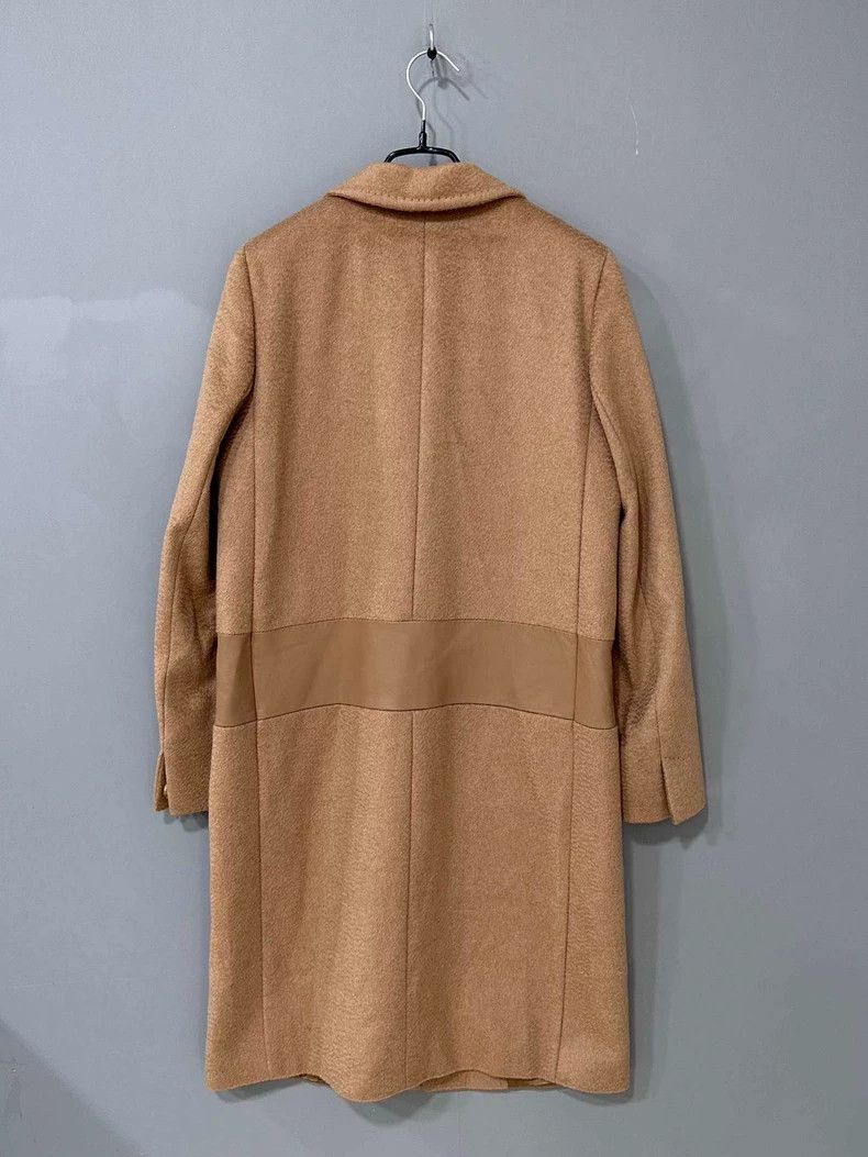 Max Mara Max Mara Camel Long Patchwork Pocket Coat Size XL / US 12-14 / IT 48-50 - 3 Thumbnail