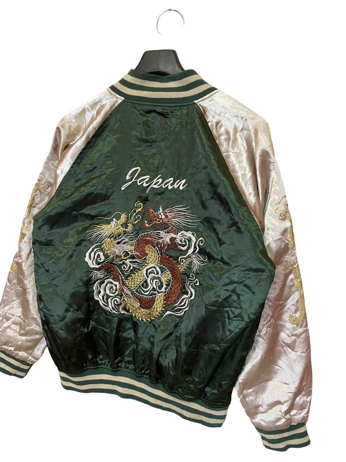 Japanese Brand × Traditional Weatherwear Sukajan dragon jacket satin emboidery Size US L / EU 52-54 / 3 - 6 Thumbnail