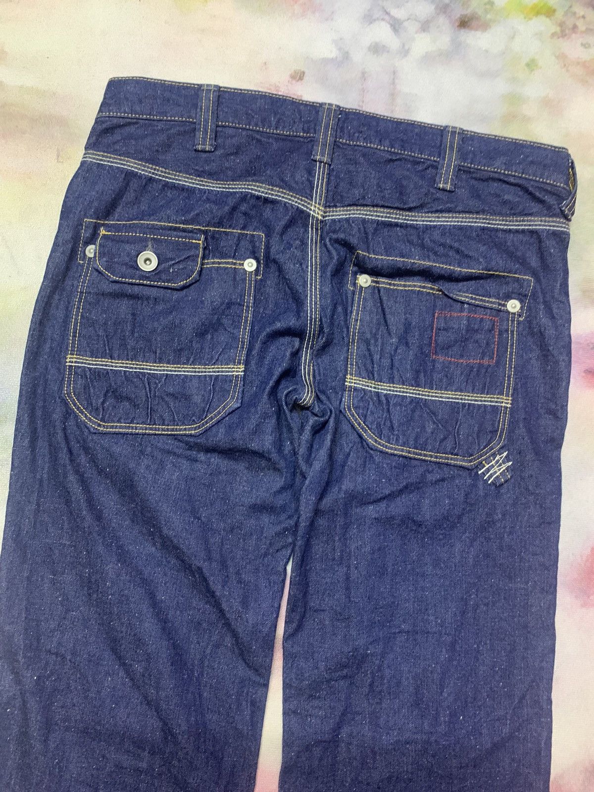 Johnbull Johnbull Denim Work Blue Pants Size US 32 / EU 48 - 3 Thumbnail
