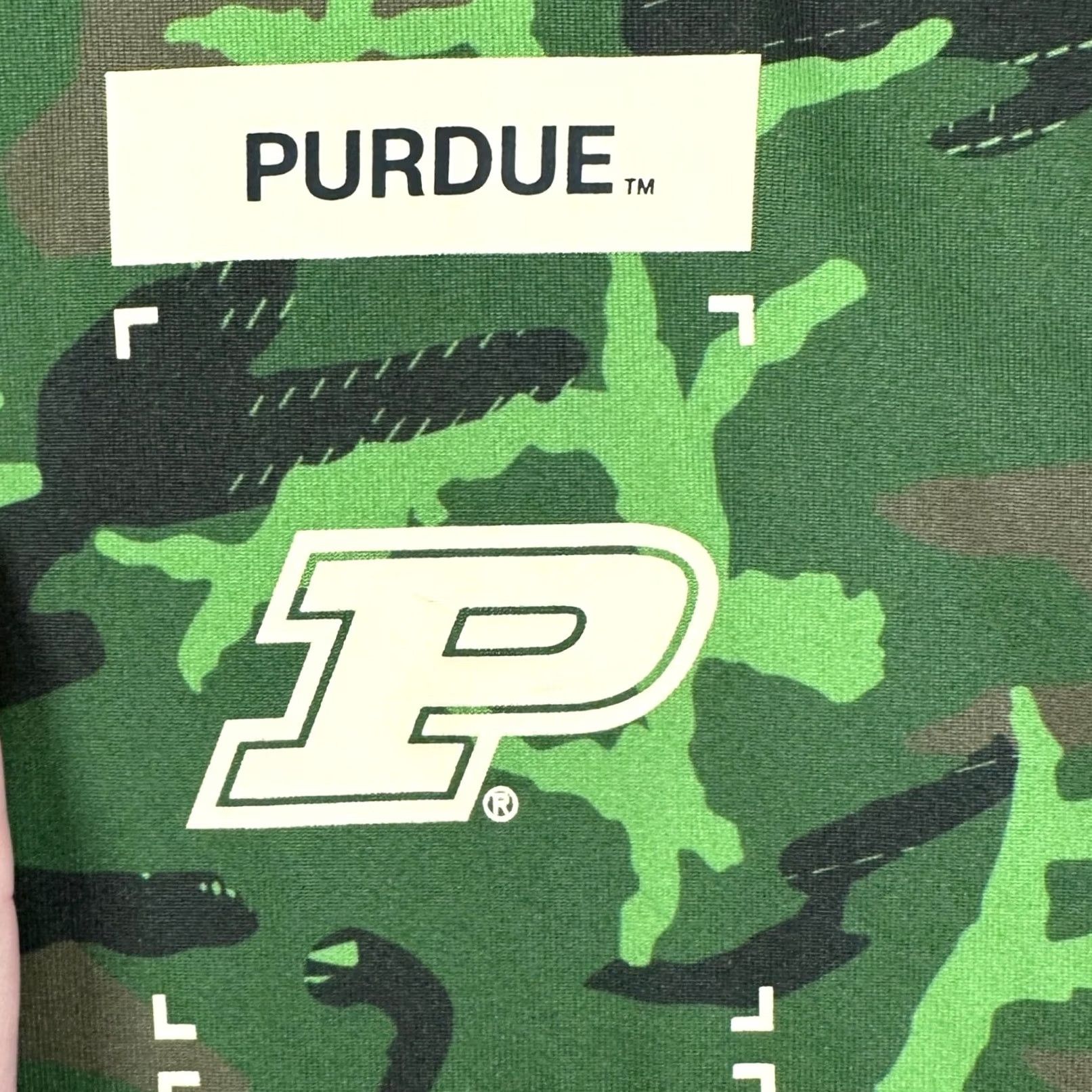 Nike Nike Purdue Boilermaker Drifit T-Shirt Short Sleeve Men Large Green Camo The Tee Size US L / EU 52-54 / 3 - 5 Thumbnail