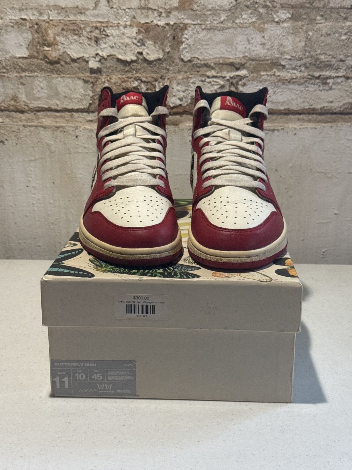 AMAC Studios Butterfly High “Chicago” Size US 11 / EU 44 - 2 Thumbnail
