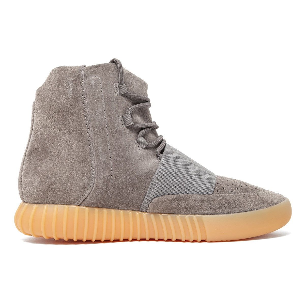 Adidas Yeezy Boost 750 Light Grey Glow In The Dark Size US 10 / EU 43 - 4 Thumbnail