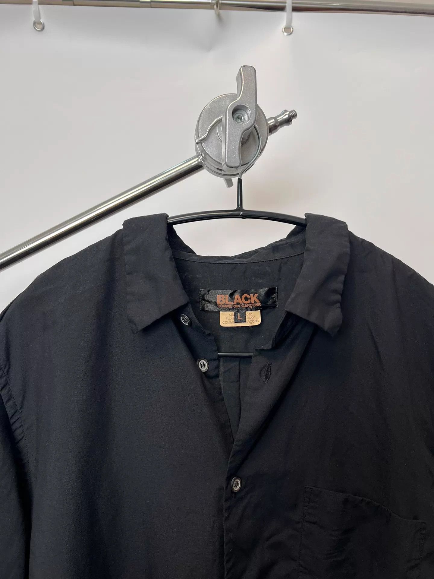 Comme des Garcons Comme des Garçons Black Lantern Sleeve Shirt Size US L / EU 52-54 / 3 - 3 Thumbnail