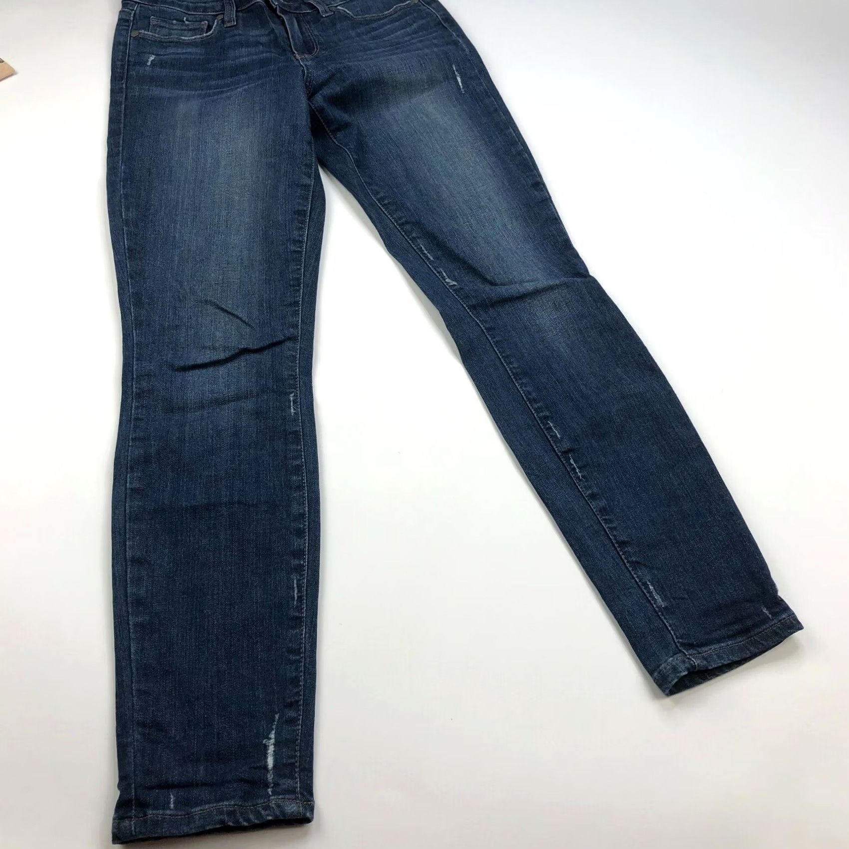 Paige Paige Verdugo Ankle 24 Jeans Denim Slim Distressed Regular Rise Mid 26W 28L Blue Womens Jeans Skinny Size 42" / US 20 - 5 Thumbnail