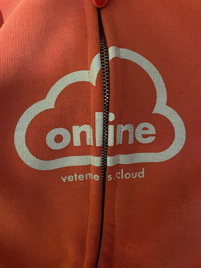 Vetements Vetements online cloud zip-hoodie Size US S / EU 44-46 / 1 - 3 Thumbnail