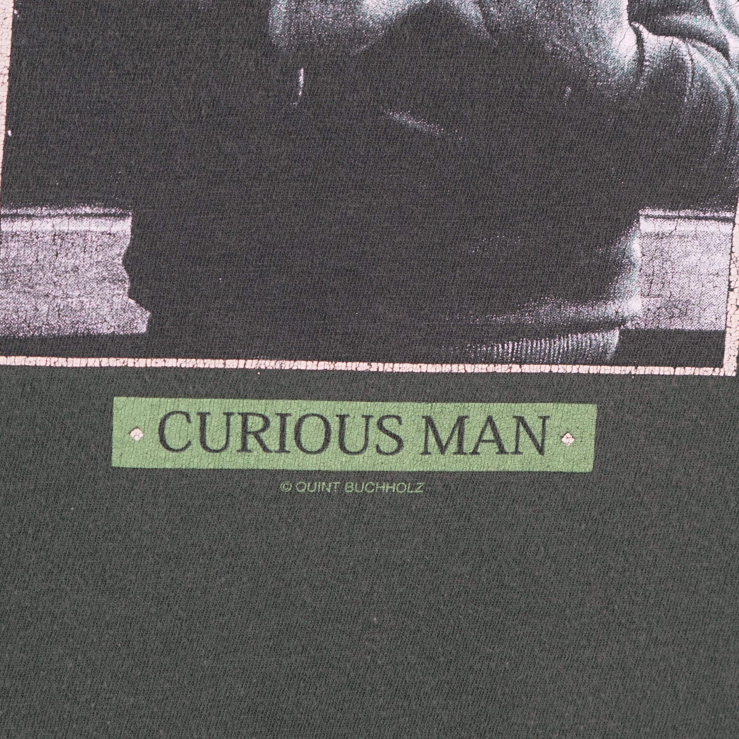 Arts & Science × Vintage Vintage Albert Einstein Curious Man T Shirt Size US M / EU 48-50 / 2 - 3 Thumbnail