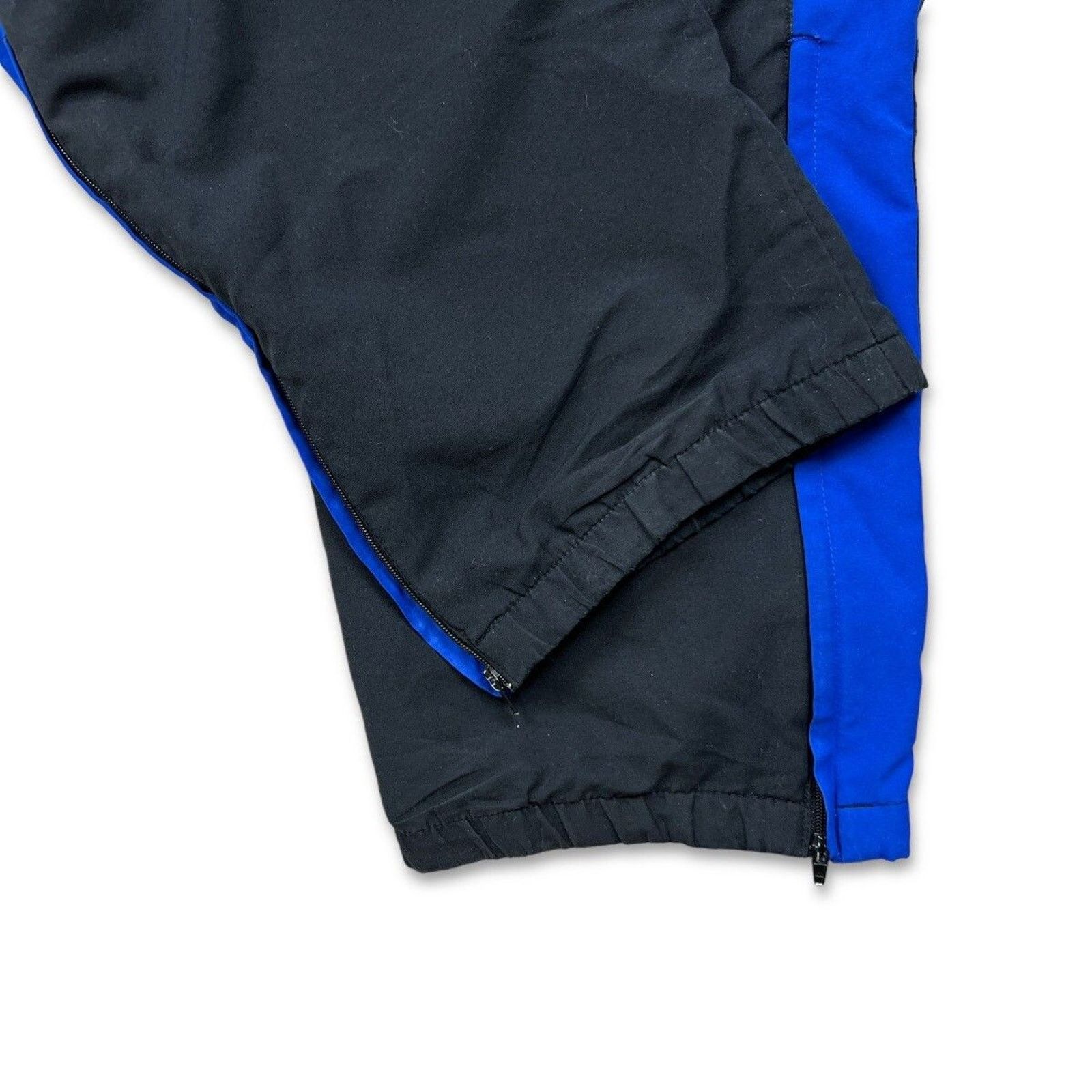 Adidas × Vintage Adidas Track Pants Medium Spell Out Stripes Athletic Jogger Size US 37 - 5 Thumbnail