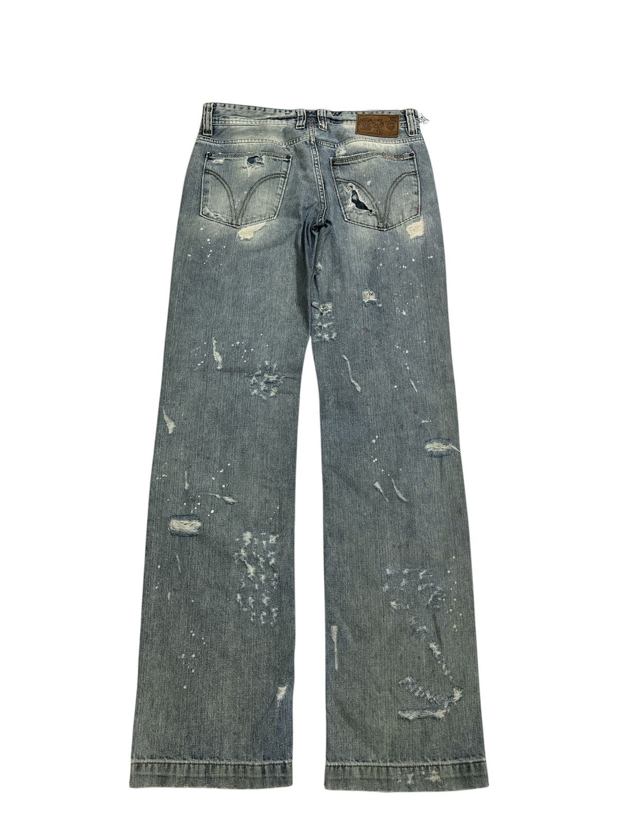 Dolce & Gabbana Distressed Dolce Gabbana Jeans Rick Owens Amiri Goa Lgb Size US 32 / EU 48 - 4 Thumbnail