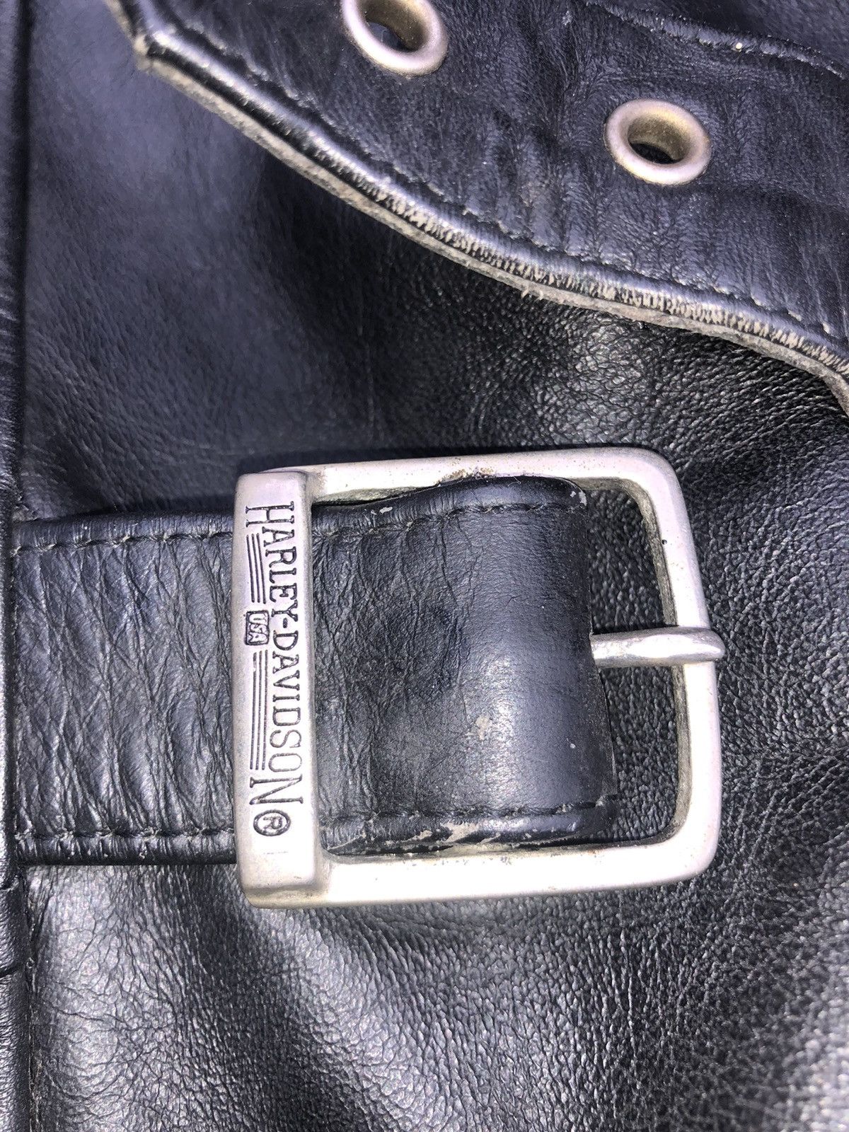 Harley Davidson × Vintage VINTAGE LEATHER JACKET HARLEY-DAVISON Size US L / EU 52-54 / 3 - 16 Thumbnail