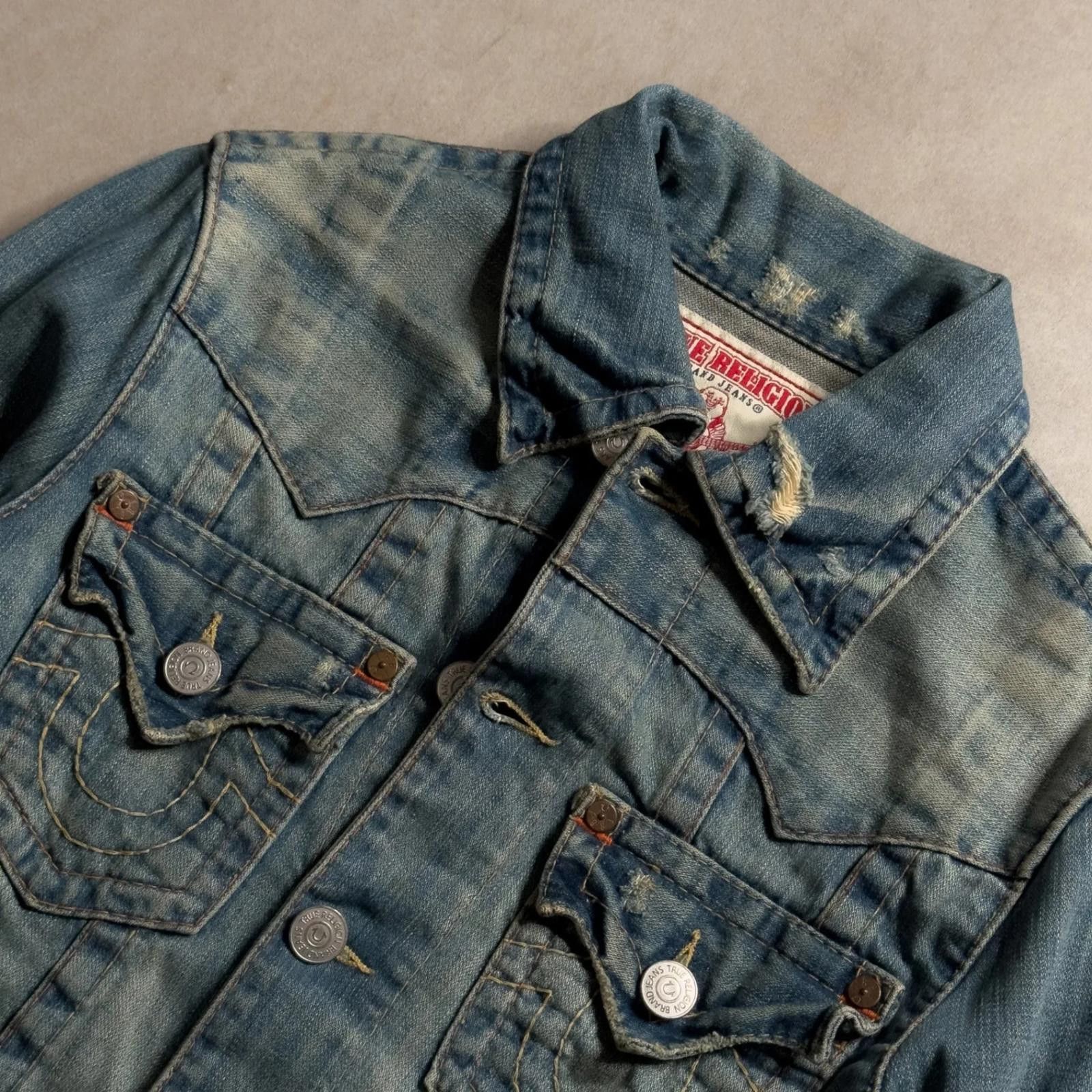True Religion Vintage True Religion Denim Jacket - 3XS Size US M / EU 48-50 / 2 - 3 Thumbnail