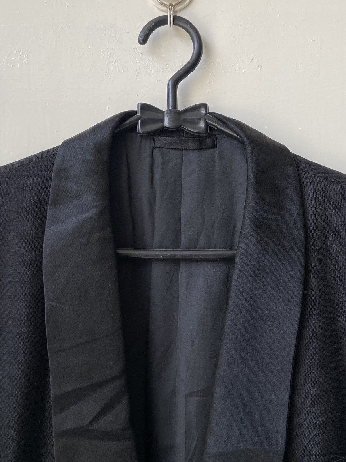 Christian Dior Monsieur CHRISTIAN DIOR MONSIEUR Black Suit Size 54L - 12 Thumbnail